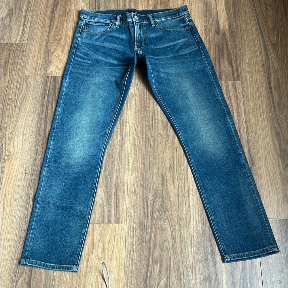 Lucky Brand Blue Slim Jeans with Classic Denim